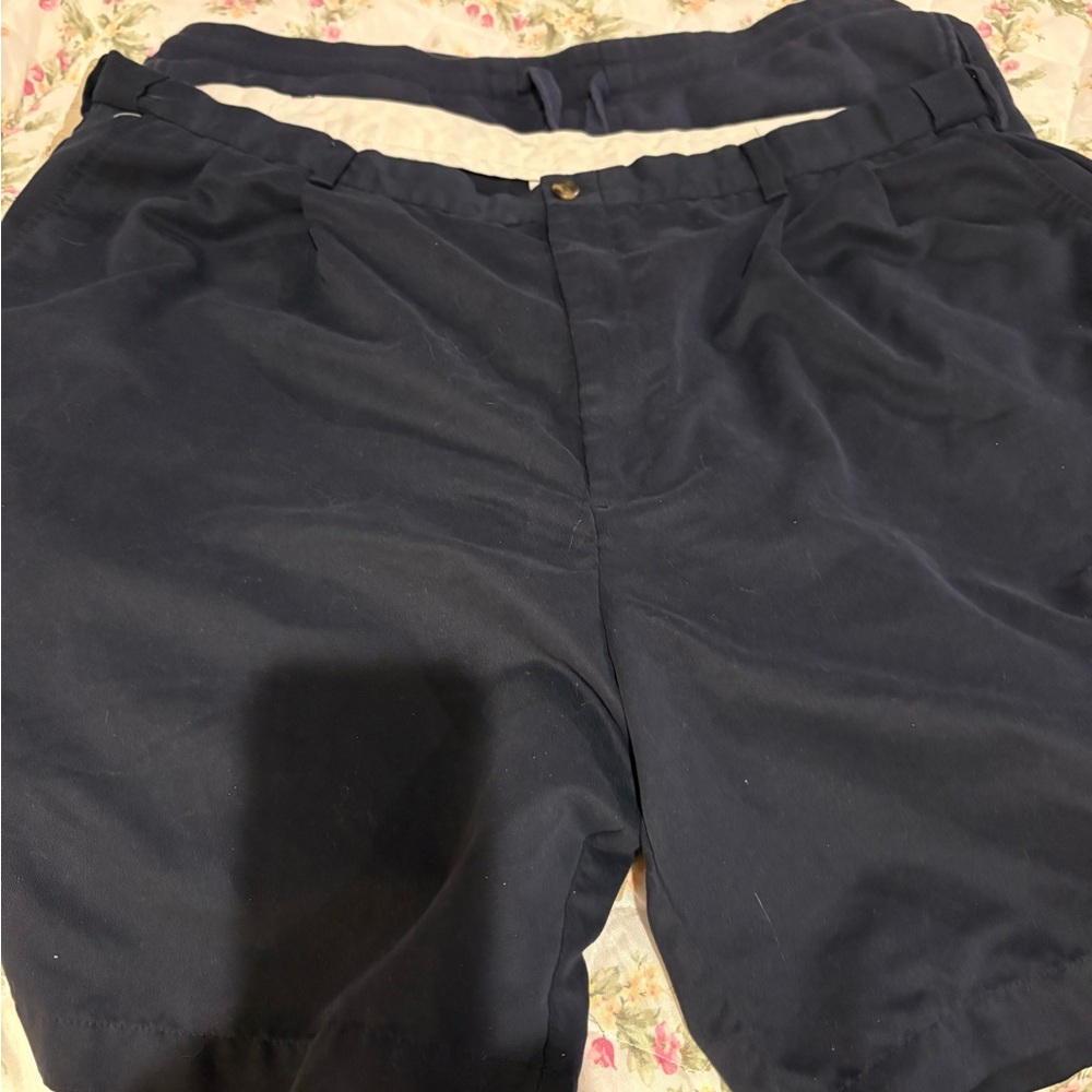 Men's Navy/black Shorts 2 pairs